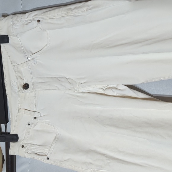 Jag Jeans cropped wide leg white low rise size 6 - Picture 2 of 11